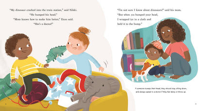 WE CAN HELP!  A First Book of First Aid - Discovery Toys