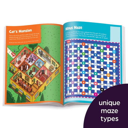 JUMBO BOOK OF AMAZING MAZES - Discovery Toys