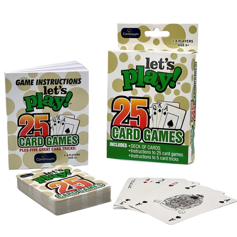 LET’S PLAY! 25 Card Games - Discovery Toys