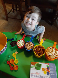 MEASURE UP! POTS & SPOONS  Stacking Educational Toy - Discovery Toys
