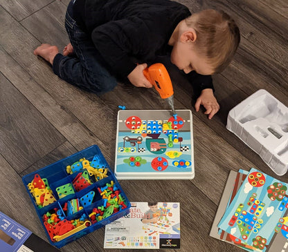 CREATE, DRILL & BUILD STEAM Activity Set - Discovery Toys