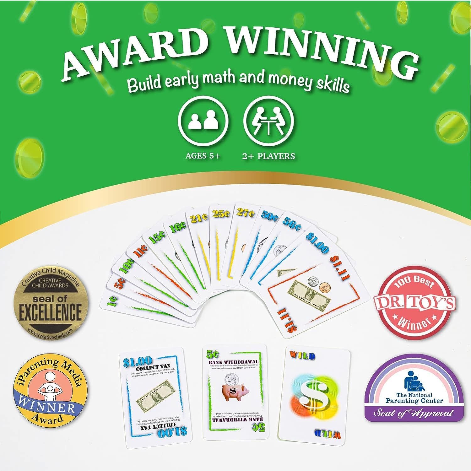 EXACT CHANGE Money Card Game - Discovery Toys