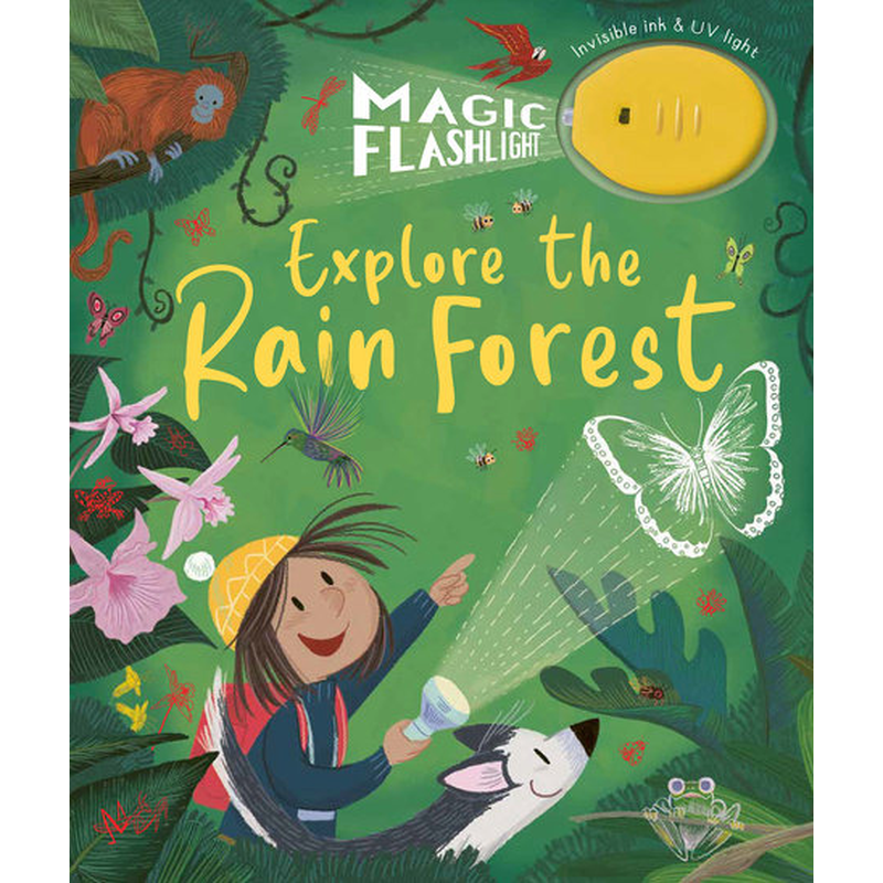 MAGIC FLASHLIGHT: EXPLORE THE RAIN FOREST - Discovery Toys