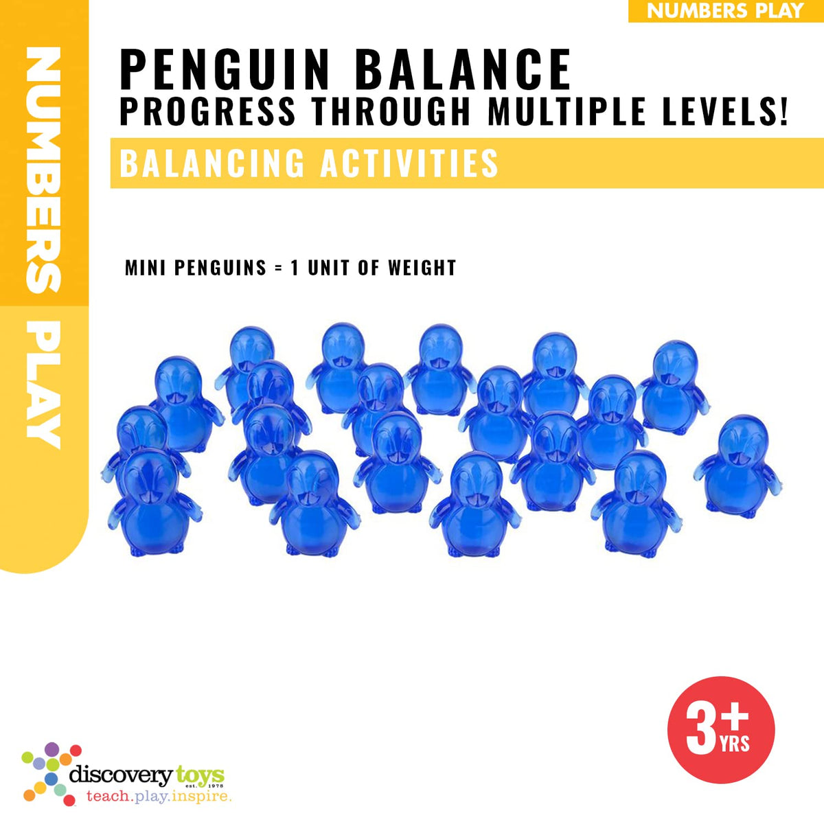 Penguin Balance Math Toy Set