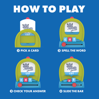 SPELL & DROP WORD-BUILDING SET