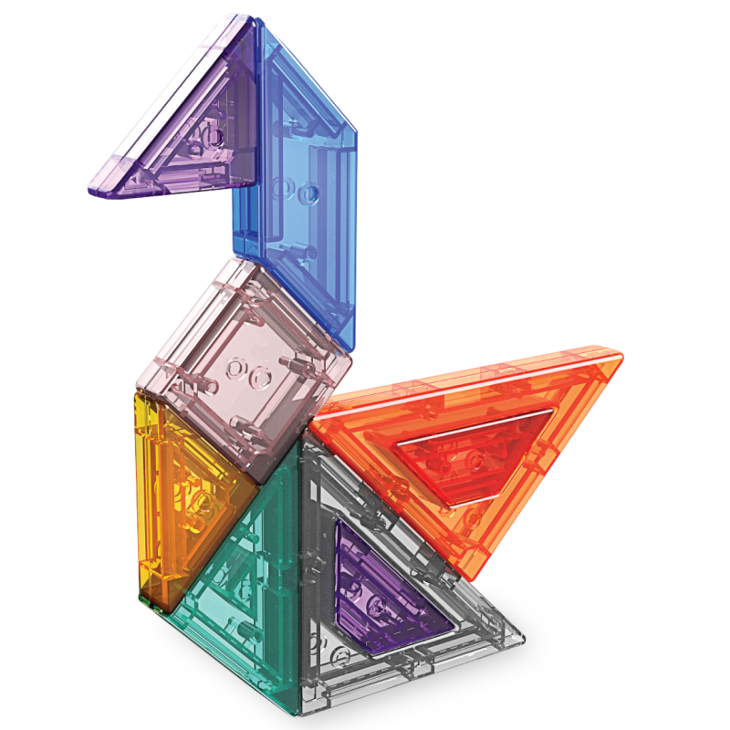 MAGNETIC 9-PIECE TANGRAM Puzzle Challenge - Discovery Toys