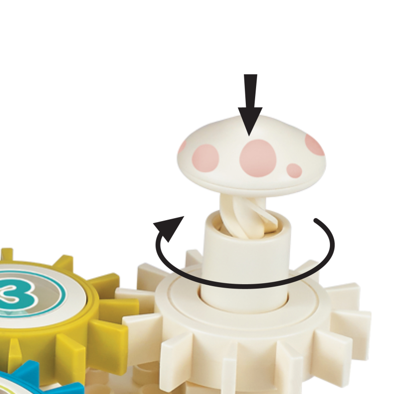 WHIRLY GEARS Building Set - Discovery Toys