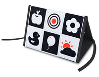 TUMMY TIME FLIP BOOK Cloth Baby Book