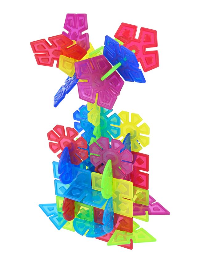 GEO FLAKES ACTIVITY SET Building Construction Play - Discovery Toys