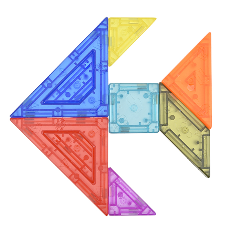MAGNETIC 9-PIECE TANGRAM Puzzle Challenge - Discovery Toys