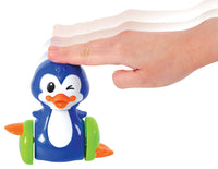 PRESS 'N SCOOT PENGUIN Press & Go Toy - Discovery Toys