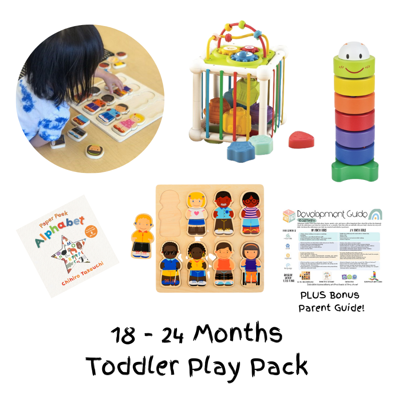 18-24 MONTHS TODDLER PLAY PACK - 2nd BIRTHDAY GIFT SET - Discovery Toys