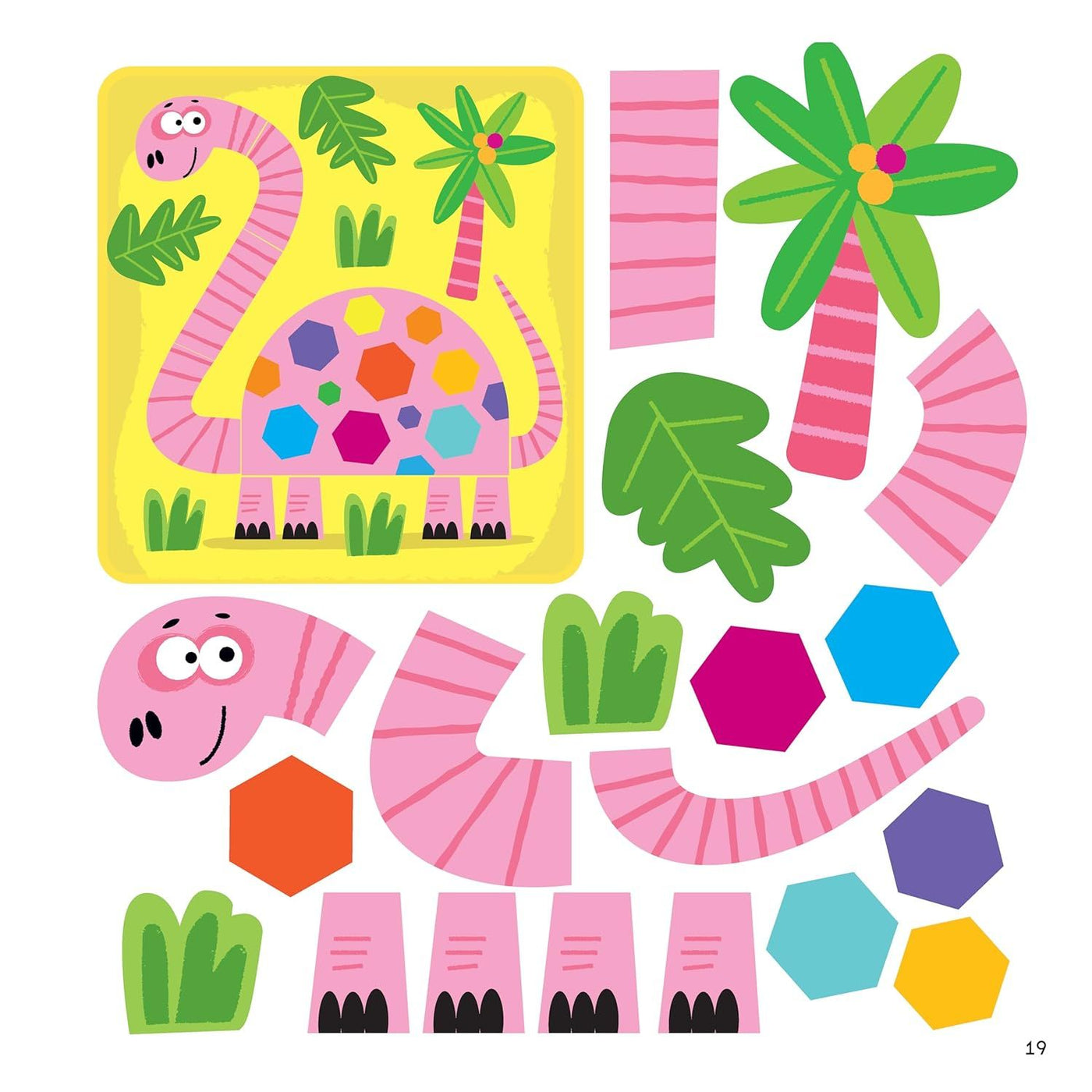 FIRST FUN STICKER PAINTING: DINOSAURS - Discovery Toys