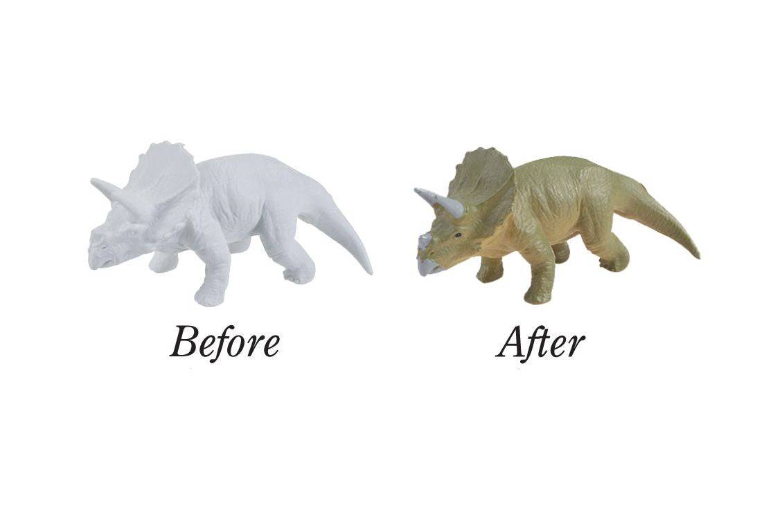 DIY DINO PAINT SET - Dinosaur Paint Craft Kit - Discovery Toys