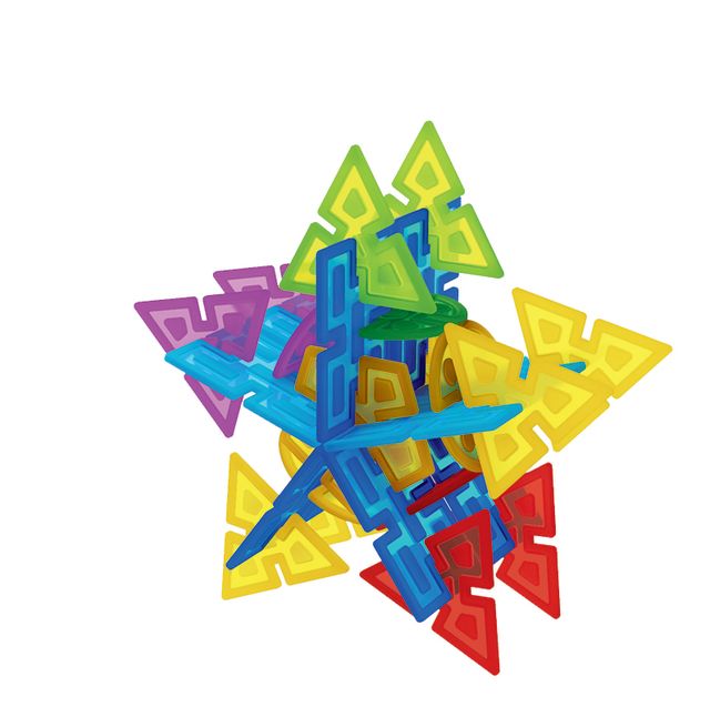 GEO FLAKES ACTIVITY SET Building Construction Play - Discovery Toys
