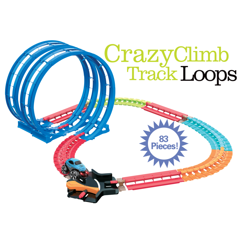 CRAZY CLIMB TRACK LOOPS DIY Roadway | Discovery Toys
