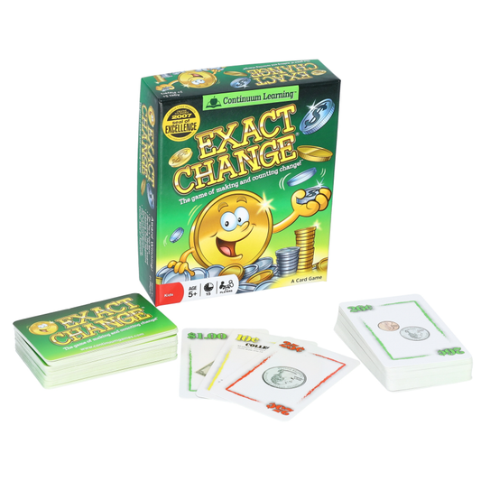 EXACT CHANGE Money Card Game - Discovery Toys