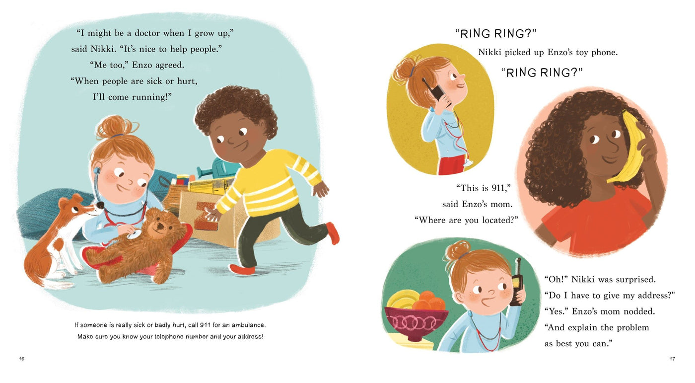 WE CAN HELP!  A First Book of First Aid - Discovery Toys