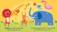 LET'S PLAY, HAPPY GIRAFFE - Sensory Board Book Toddler 2 Years & Up - Discovery Toys