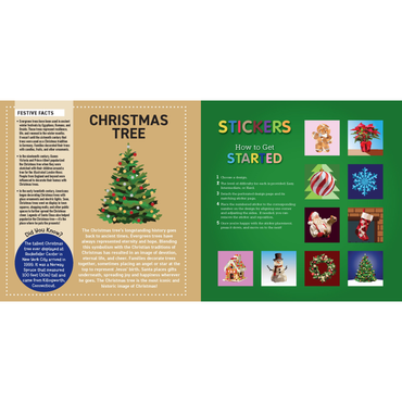 MY STICKER PAINTINGS: Merry Christmas