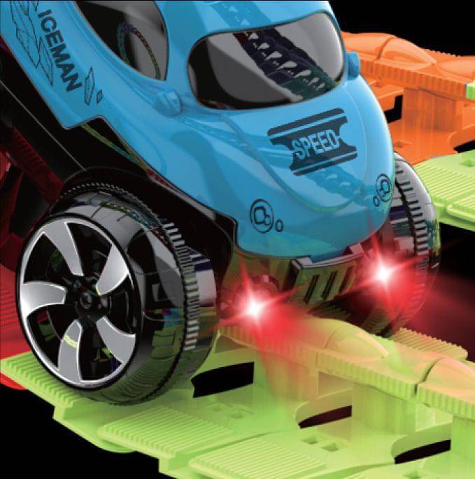 CRAZY CLIMB TRACK - DIY Climbing Racing Car Track - Discovery Toys