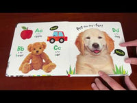 A TO Z: MY FIRST TOUCH AND EXPLORE Sensory Board Book