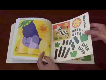 FIRST FUN STICKER PAINTING: WILD ANIMALS