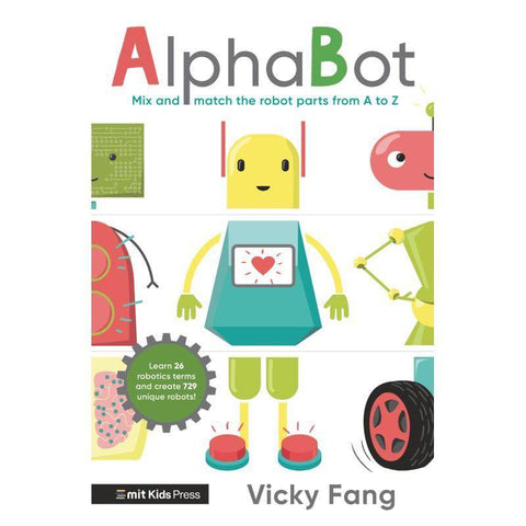 ALPHABOT Interactive Alphabet Book - STEM book for 3 Years & Up - Discovery Toys