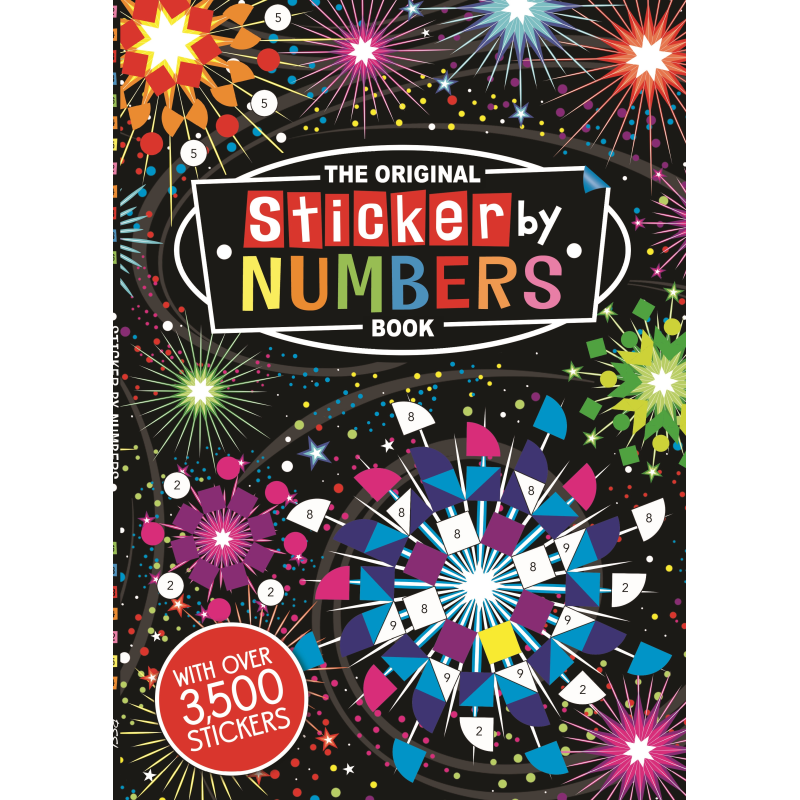 THE ORIGINAL STICKER BY NUMBERS BOOK - Discovery Toys