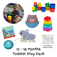 12-18 MONTHS TODDLER PLAY PACK - 1st BIRTHDAY GIFT SET - Discovery Toys