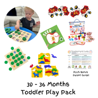 30-36 MONTHS TODDLER PLAY PACK Gift Set - Discovery Toys