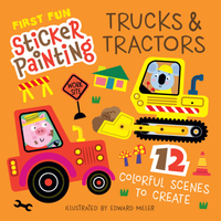 FIRST FUN STICKER PAINTING: TRUCKS & TRACTORS - Discovery Toys