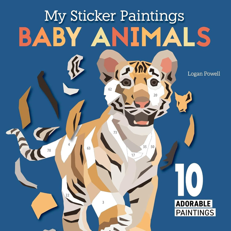 MY STICKER PAINTINGS: BABY ANIMALS - Discovery Toys
