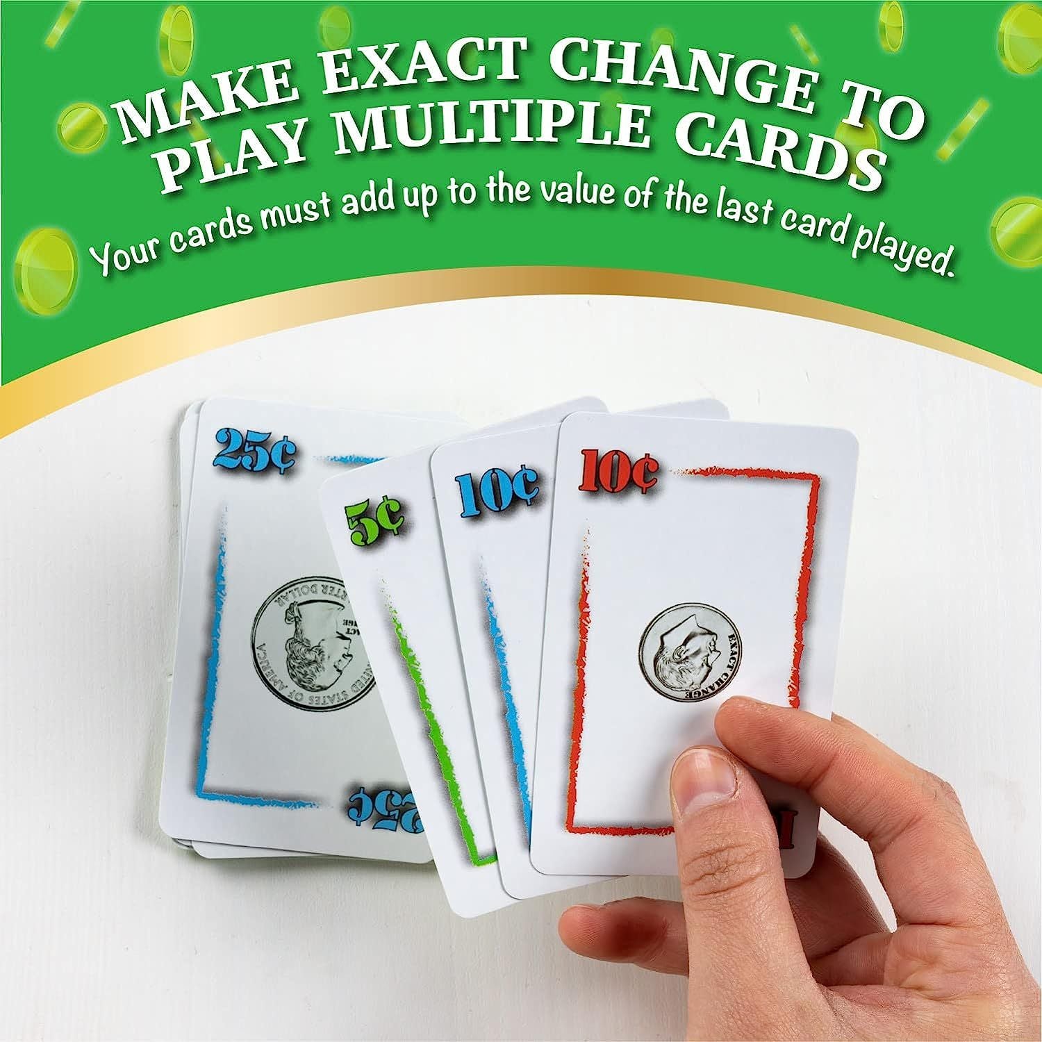 EXACT CHANGE Money Card Game - Discovery Toys
