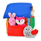 HIDE INSIDE COTTAGE Plush Sensory Activity Set