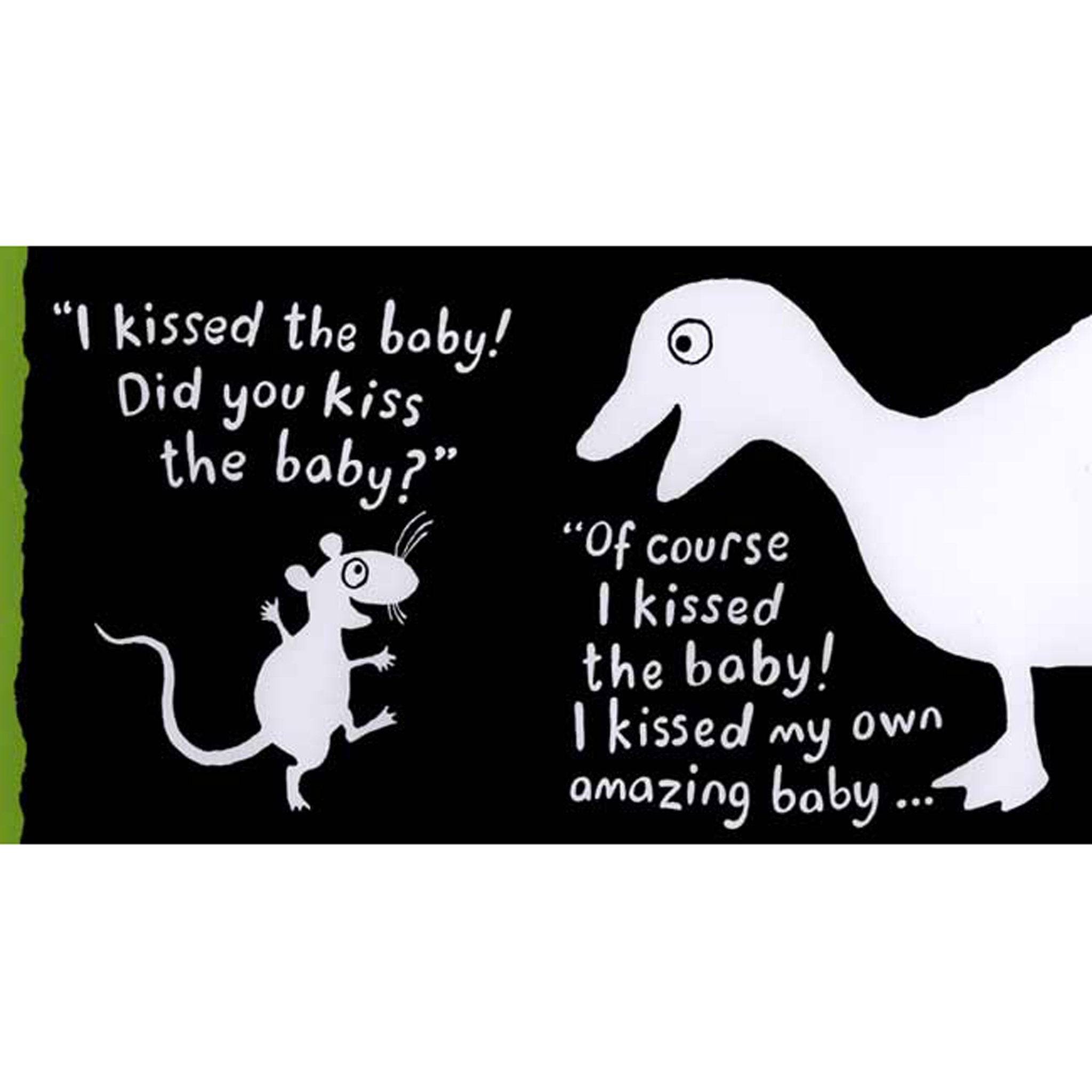 I KISSED THE BABY Love You Infant Board Book - Discovery Toys