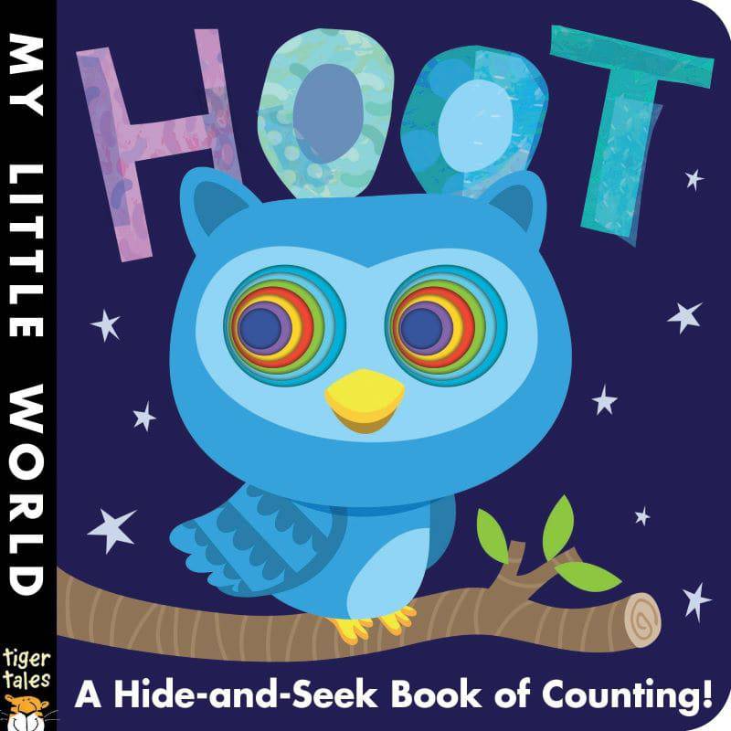 HOOT Hide-and-Seek Board Book of Counting - Toddler Book 2 Years & Up - Discovery Toys