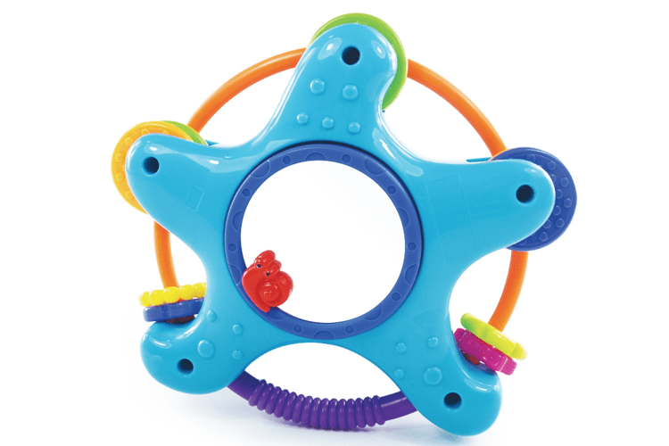 STARFISH SHAKER Infant Rattle Sensory Toy - Discovery Toys