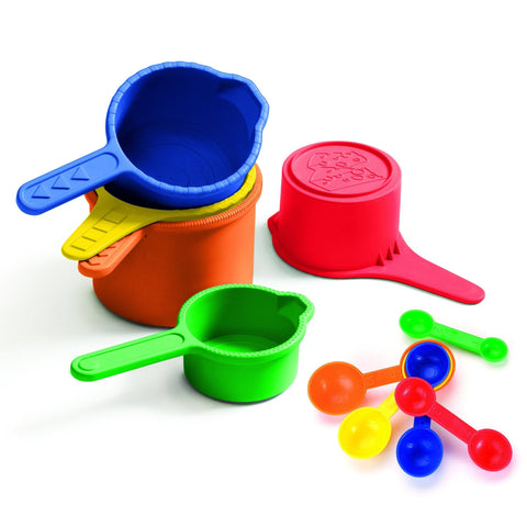 MEASURE UP! POTS & SPOONS Stacking Educational Toy - Discovery Toys