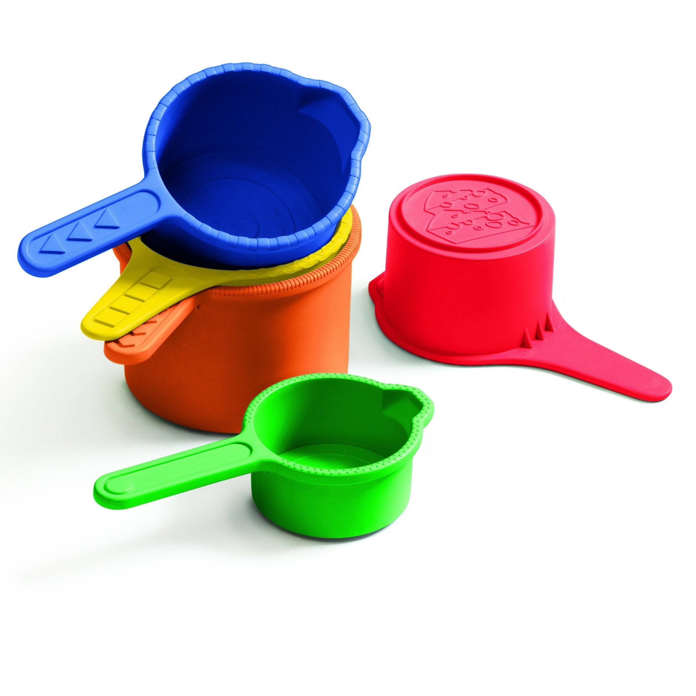 MEASURE UP! POTS & SPOONS Stacking Educational Toy | Discovery Toys