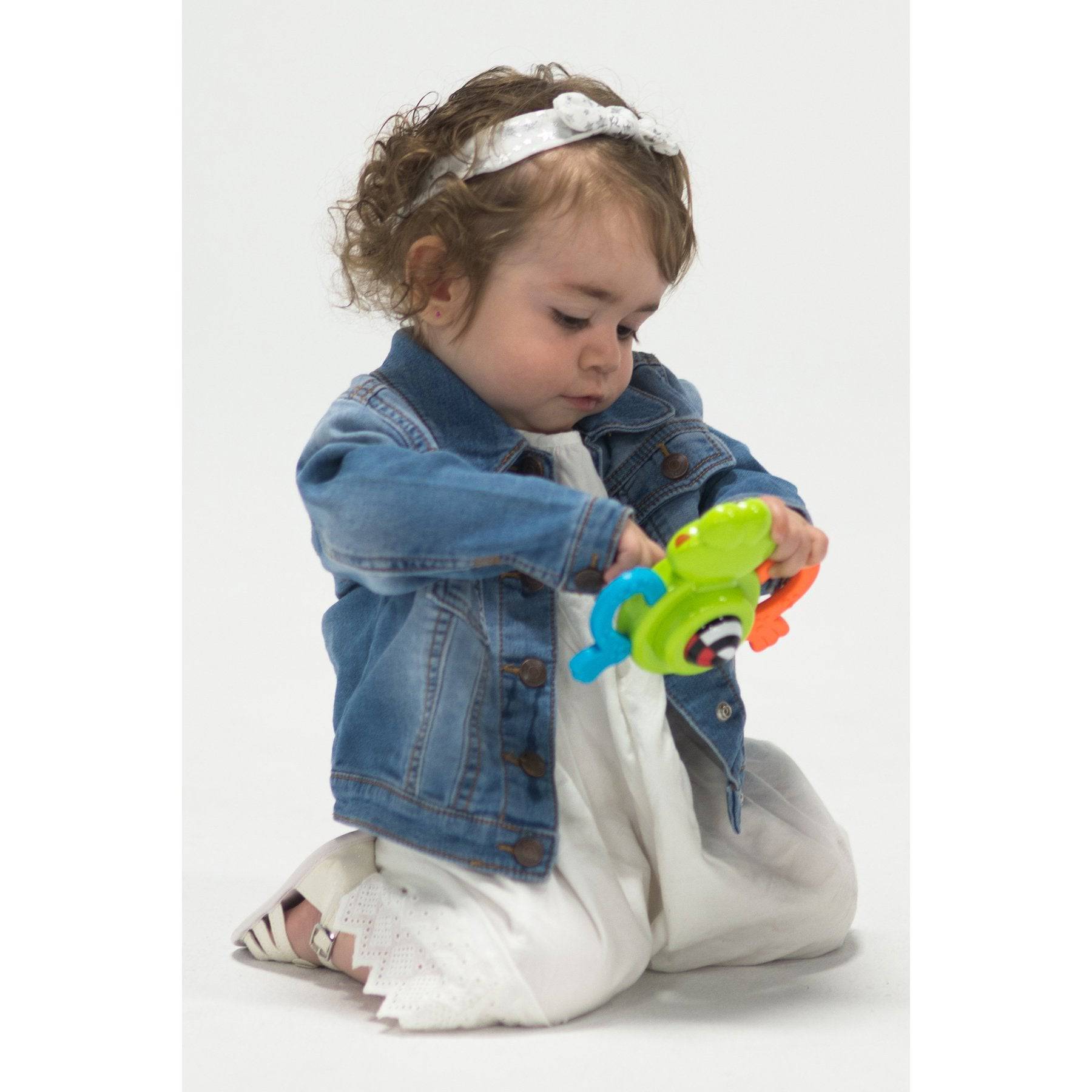 GROOVY FROG Newborn Infant Sensory Toy - Discovery Toys