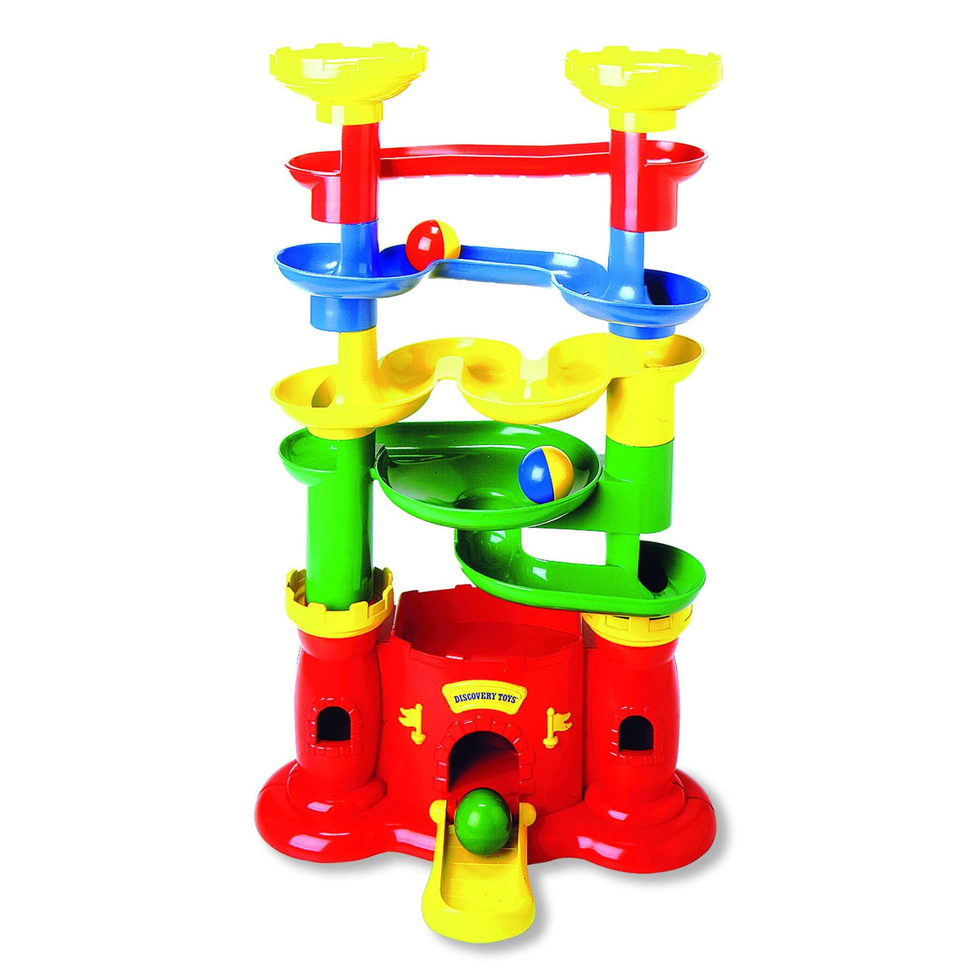 CASTLE MARBLEWORKS Ball Drop Tower Run Toy Discovery Toys