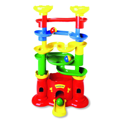 CASTLE MARBLEWORKS Ball Drop Tower Run Toy - Discovery Toys