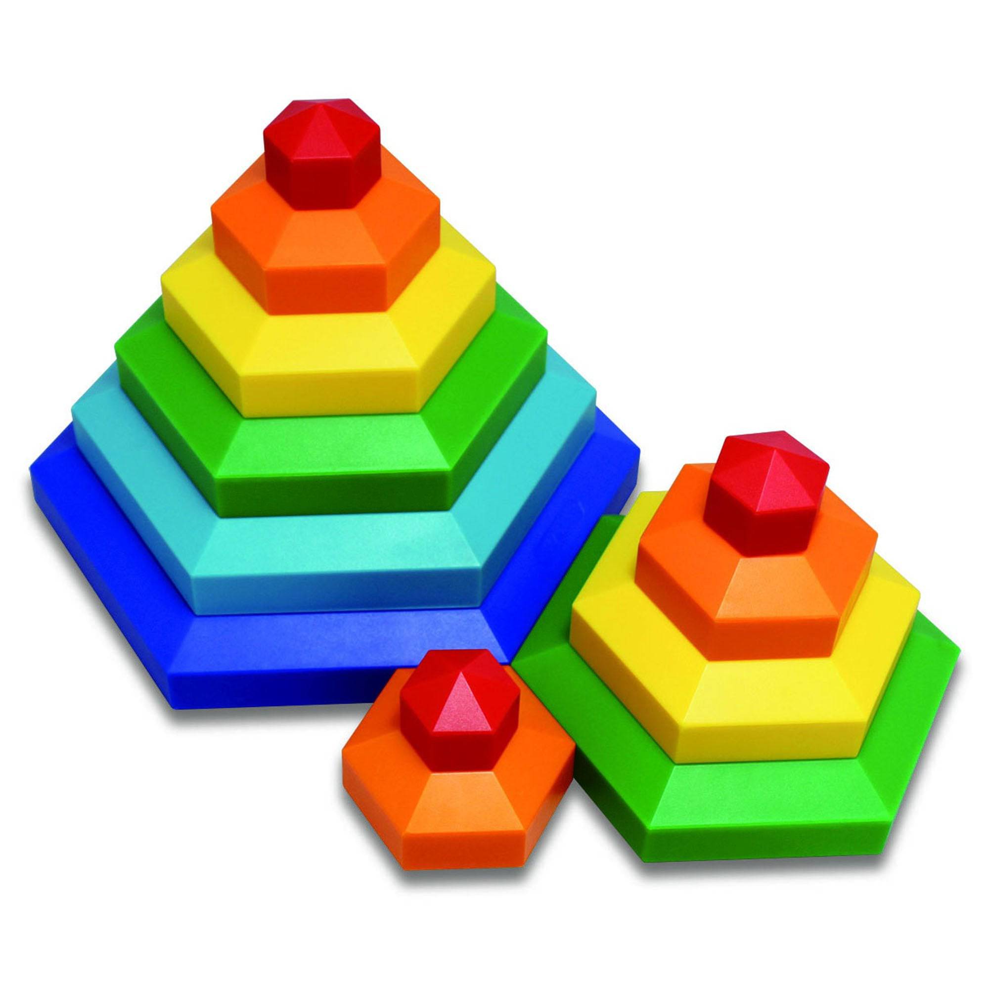 HEXACUS Stacking Design Construction Toy Set - Discovery Toys