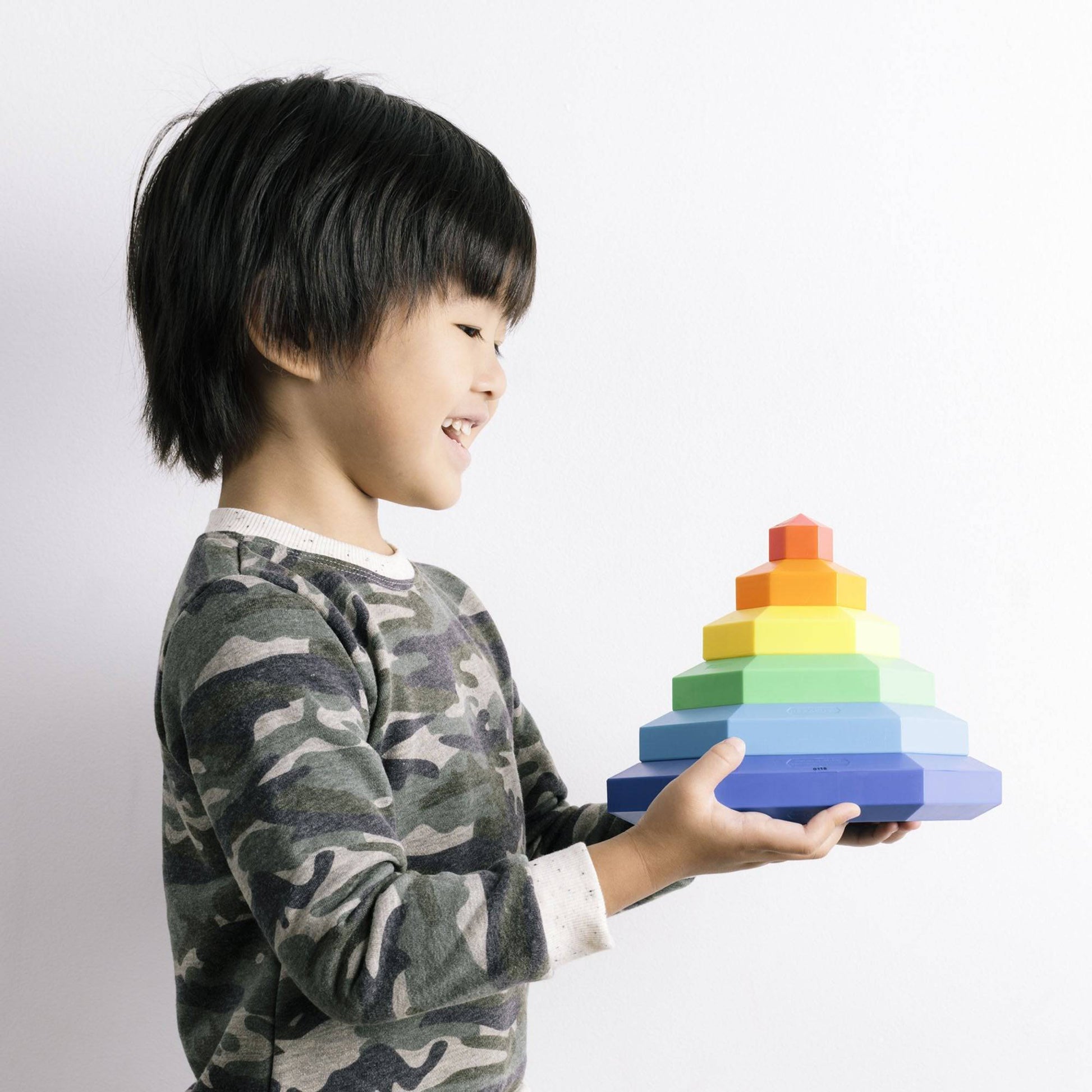 HEXACUS Stacking Design Construction Toy Set - Discovery Toys