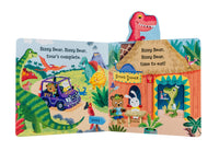 BIZZY BEAR: DINOSAUR SAFARI Slider Board Book for Toddlers - Discovery Toys