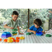 HEXACUS DELUXE Stacking Design Construction Toy Set - Discovery Toys