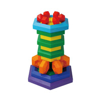 HEXACUS DELUXE Stacking Design Construction Toy  Set - Discovery Toys
