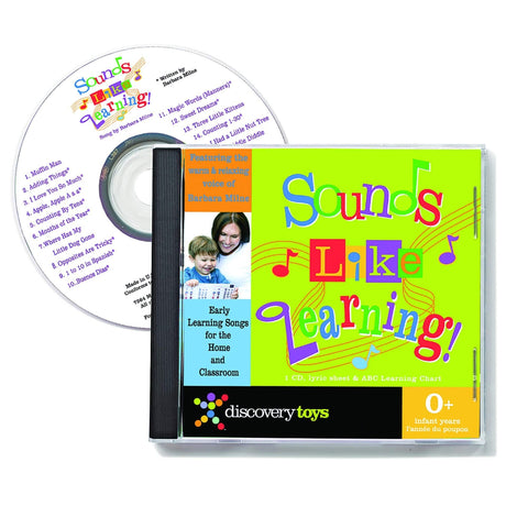 SOUNDS LIKE LEARNING! Musical CD - Discovery Toys