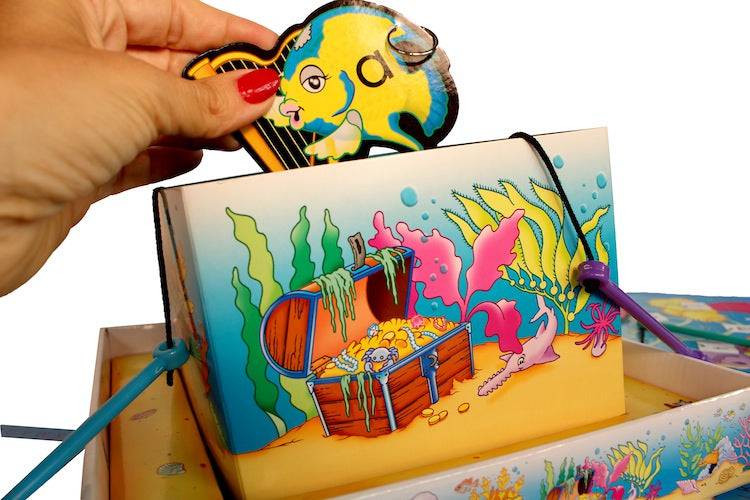AB SEAS Magnetic Alphabet ABC Letter Fishing Game - Discovery Toys